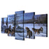 Tableau Loup Meute